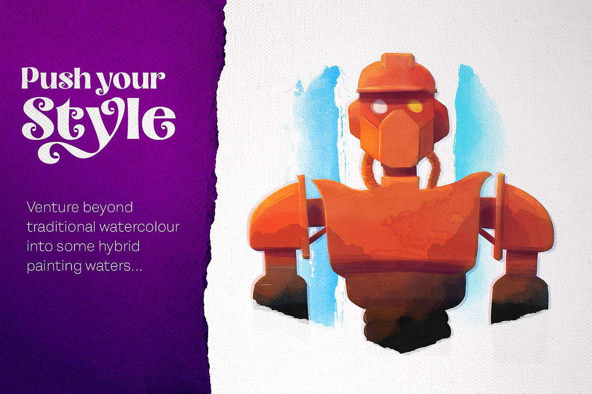 Wicked Watercolour Brushes, a Brush Add-On by Green Room Media (Photo 10 of 23)