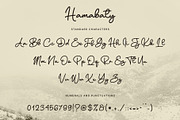 Hambaty – Script Font, a Script Font by kangfont Studio (Thumbnail 10 of 10)