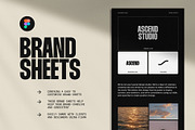 BRAND SHEETS for Figma by ASCEND, a Branding & Logo Template by Ascend Studio (Thumbnail 3 of 6)