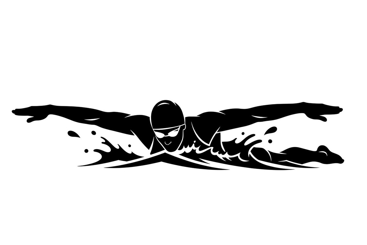 Swimming Sport Silhouette Vector Bun, an Illustration by jahid234 (Photo 33 of 51)