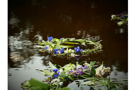 Midsummer solstice holiday with