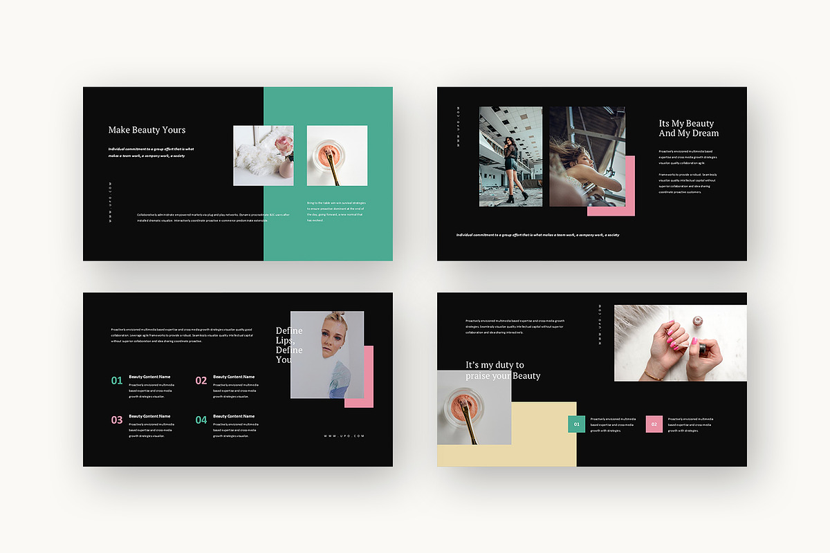 Upo : MUA Profile Google Slides, a Presentation Template by Punkl Camp (Photo 11 of 16)