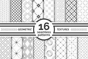 Geometric seamless patterns. Big set, a Pattern Graphic by pattern shop (Thumbnail 1 of 17)