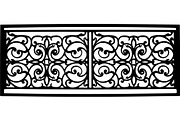 Ornamental Scroll Panel Bundle, a Decorative Illustration by Creativeshirt (Thumbnail 7 of 18)