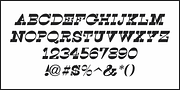 Overland Trail JNL, a Font by Jeff Levine Fonts (Thumbnail 5 of 5)