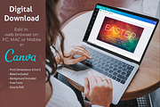 Easter Church Postcard | Canva, a Flyer Template by loswl (Thumbnail 2 of 8)