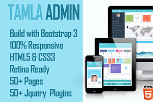 Tamla Admin - Admin Template