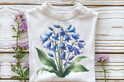 Watercolor Wildflowers Clipart, an Illustration by CraftArtStudio (Thumbnail 3 of 6)