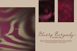 Blurry Burgundy Backgrounds, a Background Graphic by DigARTbyHavroshka