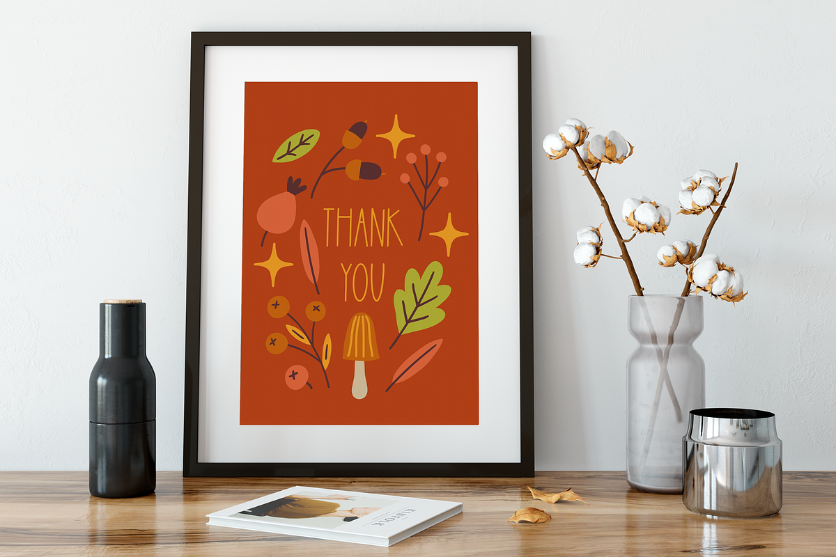 Happy Thanksgiving Kit, a Seasonal Illustration by miumiu (Photo 9 of 15)