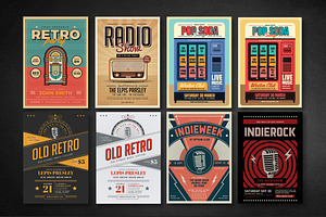 50 Music Flyers Bundle