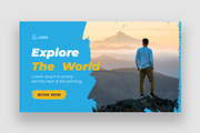 Travel Youtube Thumbnail Bundle, a Social Media Template by Shahjahangdb1 (Thumbnail 15 of 21)