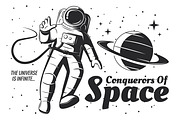 Astronaut Illustration., a Technology Illustration by Nomber_86 (Thumbnail 2 of 5)