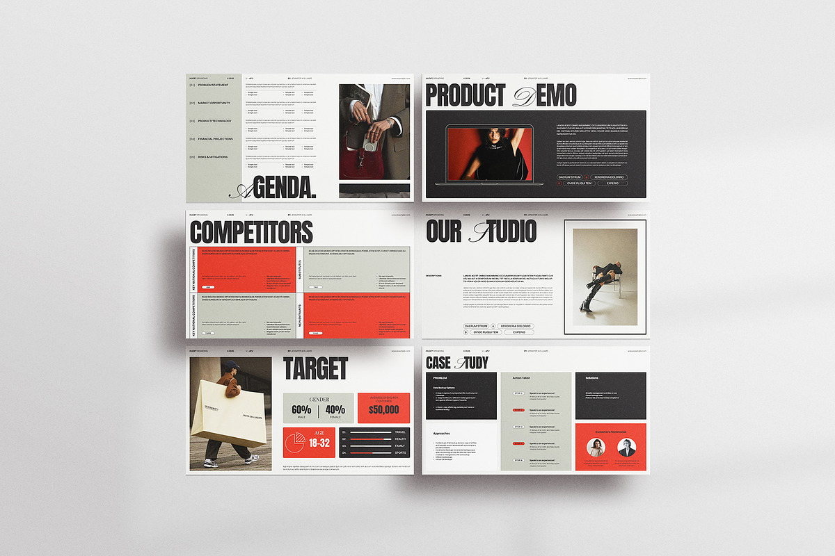 Pitch Deck Presentation Template, a Presentation Template by ArtisanaAura (Photo 6 of 9)