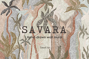 SAVARA – Tropical Wall Mural, a Wallpaper Graphic by Timofi Art (Thumbnail 1 of 20)