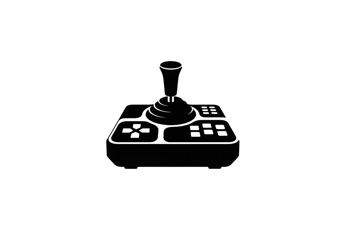 50 Retro Gaming Joystick Vector Bund, an Illustration by Creativeshirt (Photo 42 of 51)