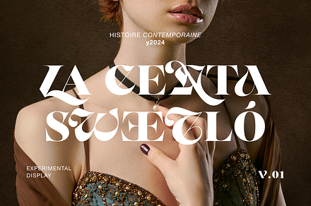 La Centa Sweetlo, a Serif Font by Siwox Studios