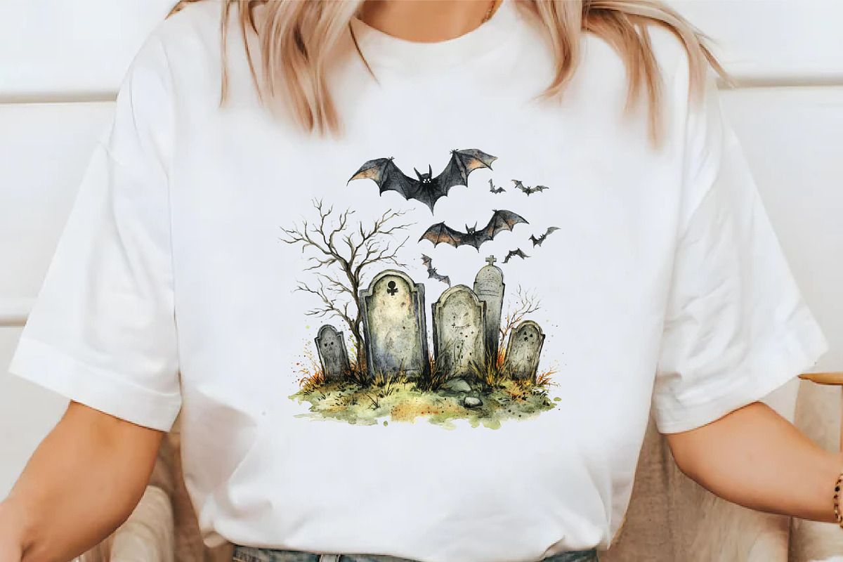 Spooky Halloween Clipart Bundle, an Illustration by Libby Wishes (Photo 4 of 7)