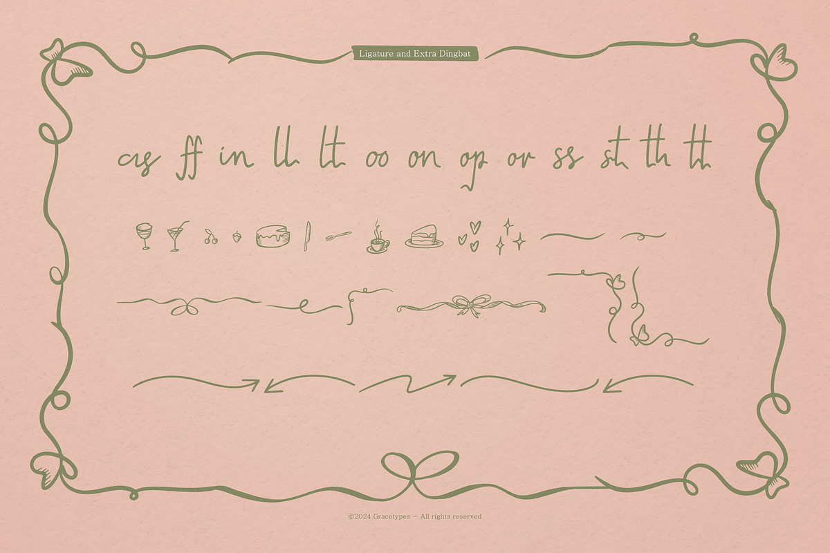 Sinatra Draw | Handwritten Font, a Handwritten Font by gracetype_studio (Photo 12 of 12)