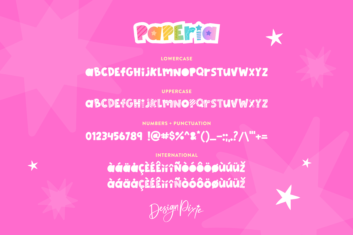 Paperia Font, a Handwritten Font by Design Pixie (Photo 11 of 11)