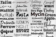Ultimate Fonts Bundle, a Handwritten Font by Aditastudios (Thumbnail 1 of 7)