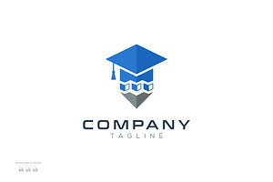 Education logo design, a Branding & Logo Template by mhafifuadi
