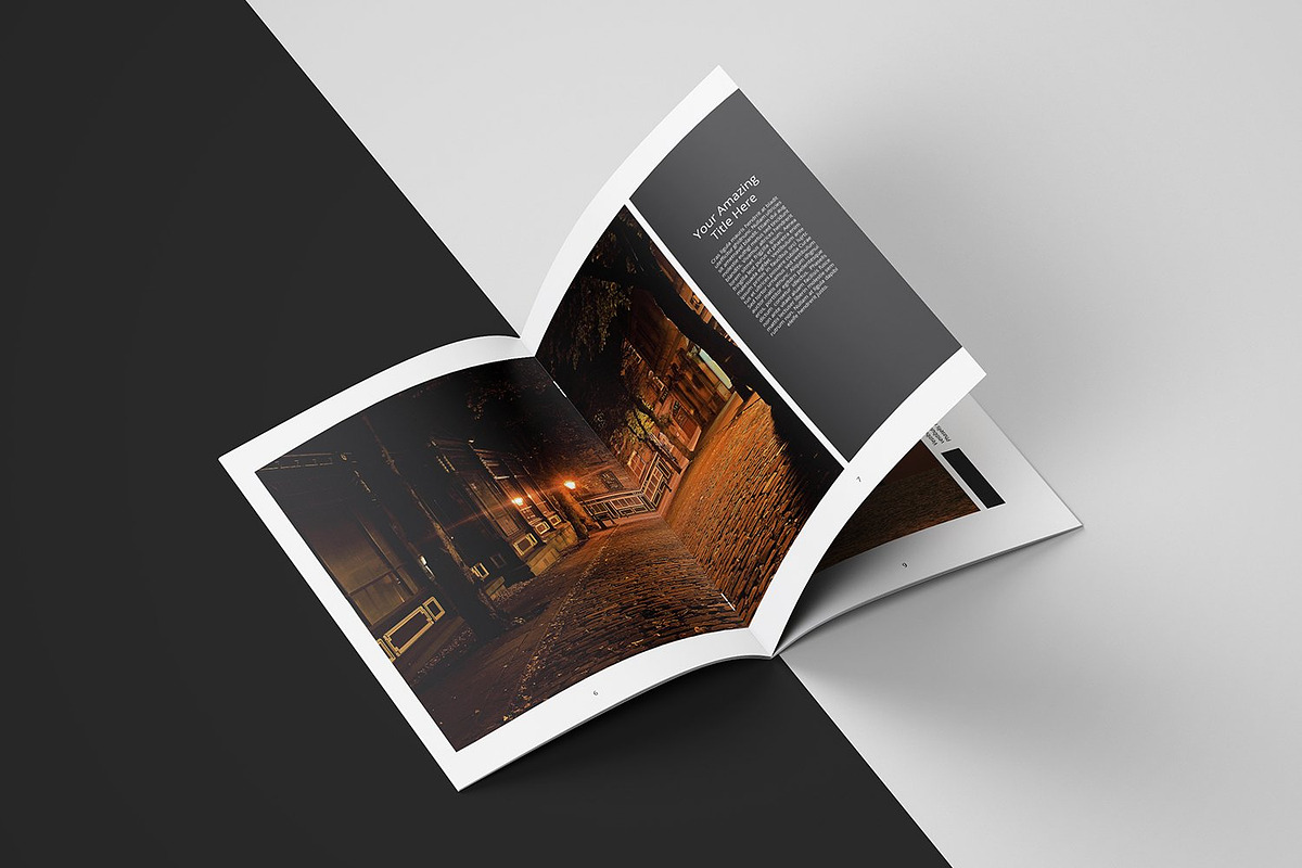 Magazine Template, a Magazine Template by Template Shop (Photo 7 of 16)