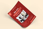 Job Hiring Flyer Template, a Print Template by Sharifull11 (Thumbnail 3 of 3)