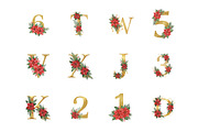 Elegant Christmas Alphabet Sublimati, an Illustration by SinaCreation (Thumbnail 2 of 7)
