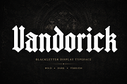 Vandorick, a Blackletter Font by Wow Magic (Thumbnail 3 of 6)