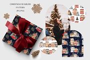 Watercolor Christmas pattern., a Pattern Graphic by ma_i_vi (Thumbnail 4 of 8)