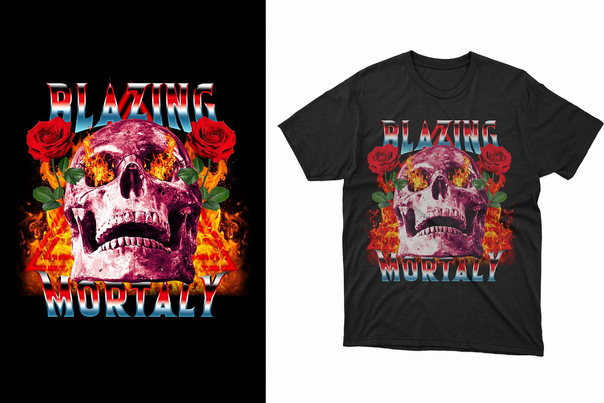 Blazing Mortaly, a Branding & Logo Template by Null Stuido (Photo 1 of 2)
