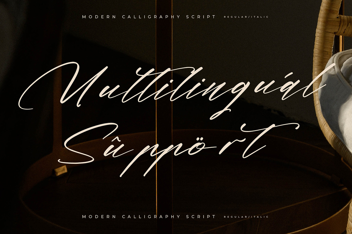 Midnight Realtime Modern Calligraphy, a Script Font by Letterena Studios Script (Photo 12 of 15)