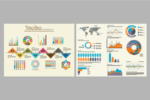 Timeline Infographics Bundle.