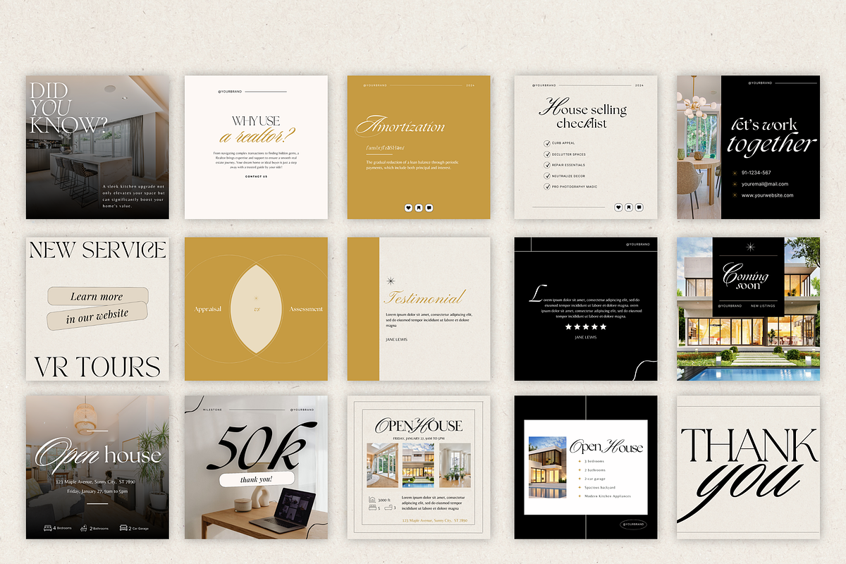 Real Estate Social Media Templates preview 5