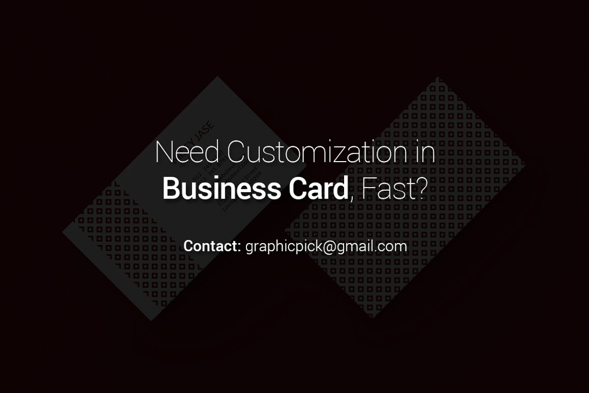 Retro Minimal Business Card, a Business Card Template by GraphicPick (Photo 2 of 2)