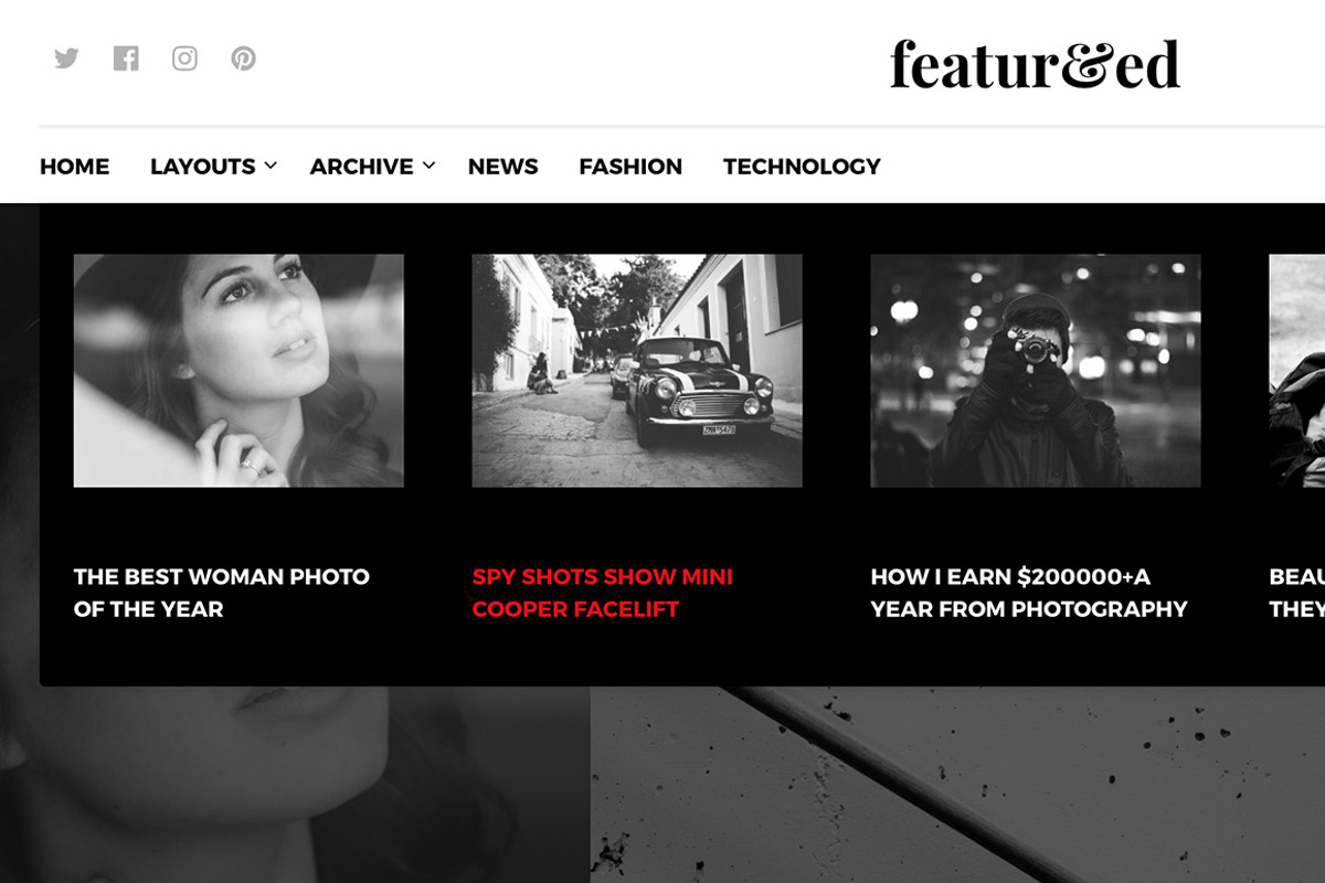 Featured WordPress Theme, a WordPress Template by Theme Junkie (Photo 3 of 4)