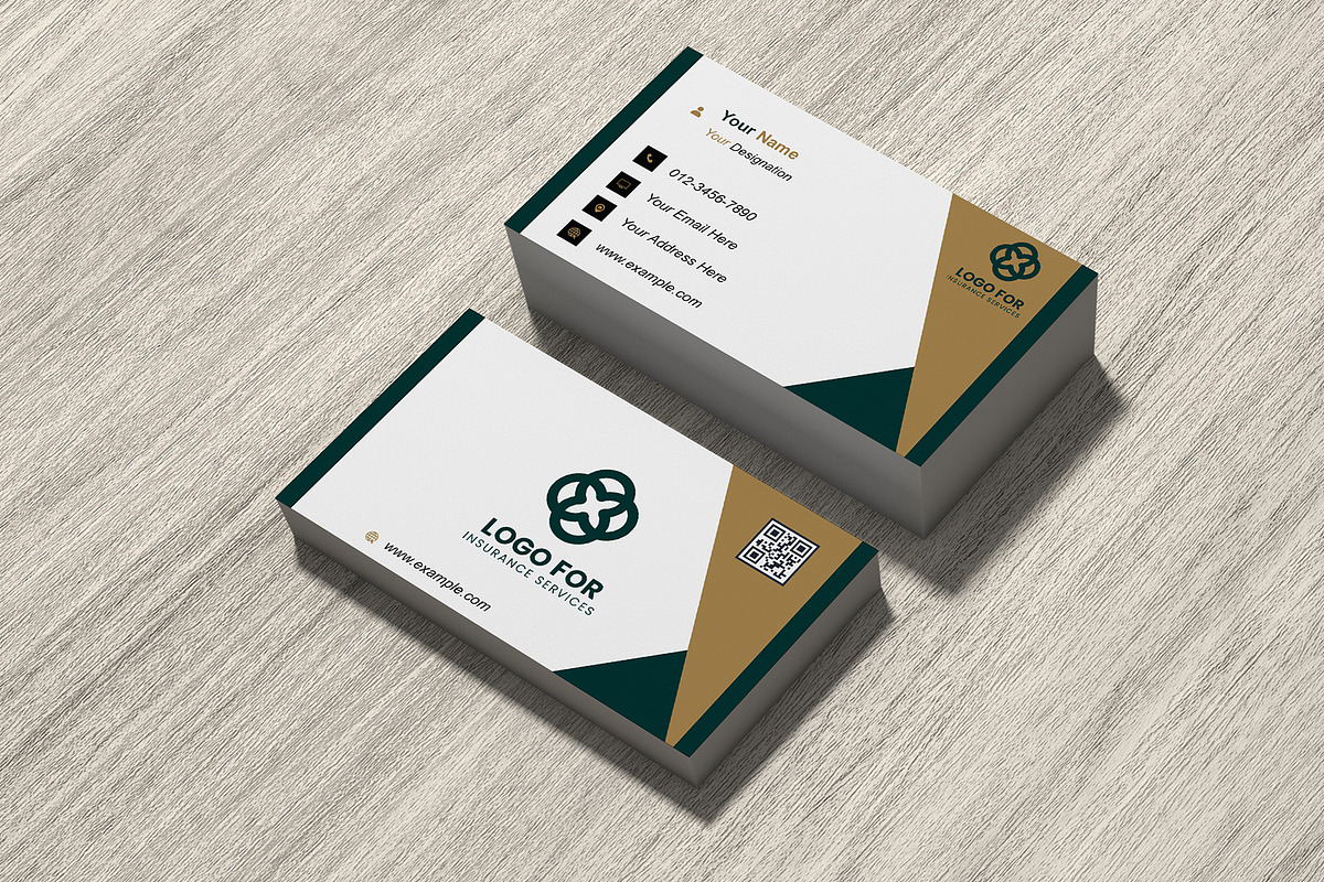 Modern Professional Business Card PSD preview 7
