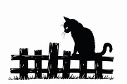 Elegant Cat  Silhouette Bundle, an Object Graphic by hafijul (Thumbnail 4 of 11)