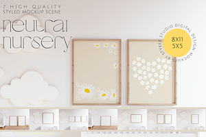 Frame Mockup Neutral Nursery