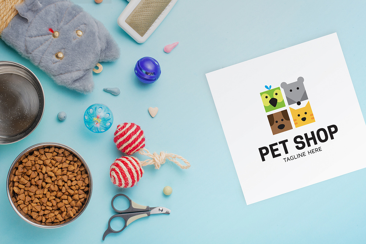 Pet Shop Animal Logo, a Branding & Logo Template by Falcon eye (Photo 3 of 3)