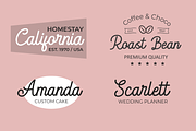The Authentic 70's - monoline script, a Script Font by syabab studio (Thumbnail 2 of 9)
