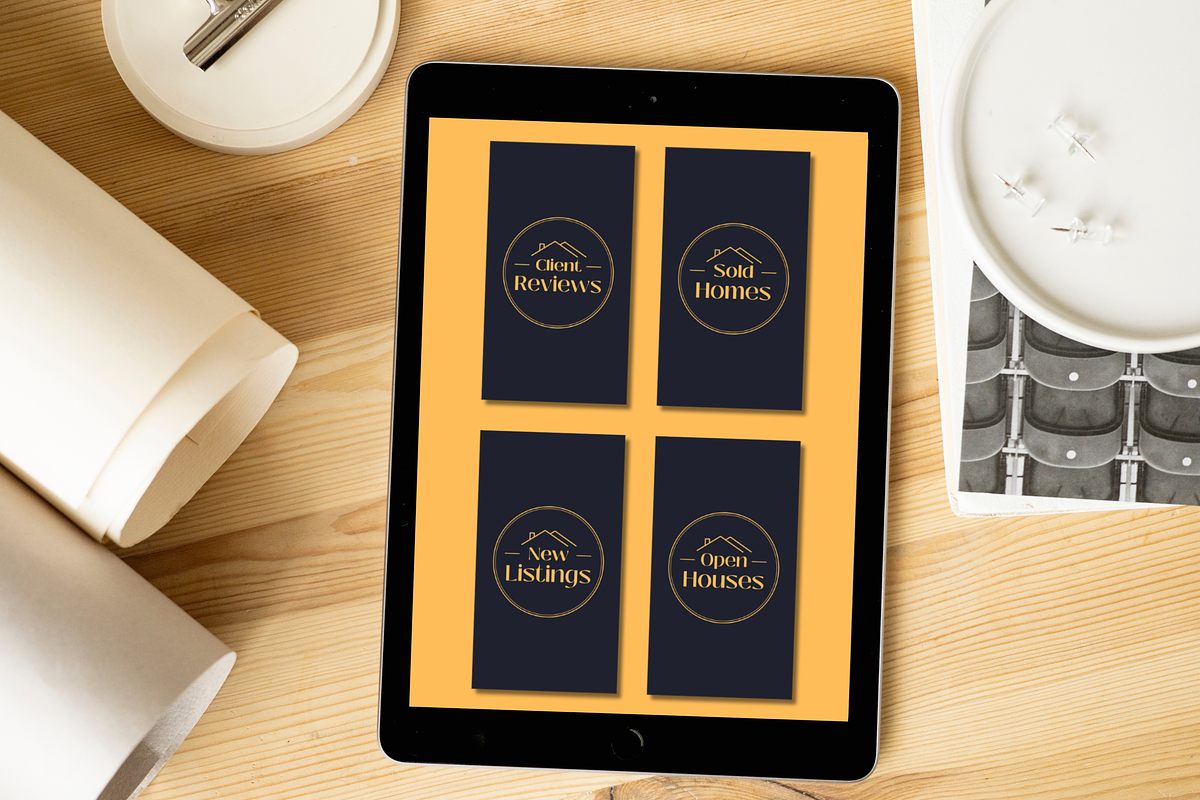 30 Realtor Instagram Highlights, a Templates & Theme by TemplateCastleStore (Photo 4 of 9)