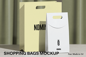 NMC - 04 Shopping bags mockup