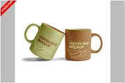 Mug Holiday Scene Mockup, a Cups & Container Mockup by Bruno's Shop (Thumbnail 1 of 3)