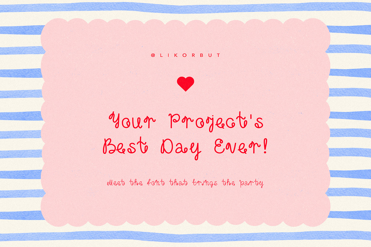 Flourish Curly Script Font, a Font by PickMimi (Photo 1 of 8)
