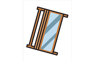 Interior furniture top view. Element, an Object Illustration by the8monkey