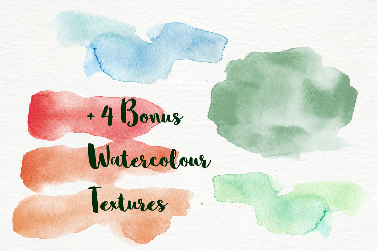 Christmas Edition Watercolor Set, a Seasonal Illustration by paperlions (Photo 4 of 4)