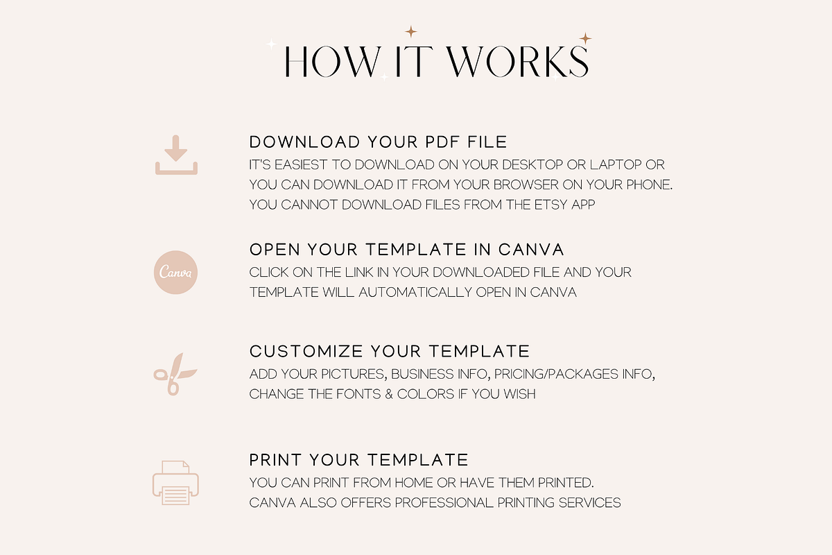 Retro Jewelry Care Card Template, a Flyer Template by Hellohastore (Photo 10 of 10)