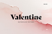 Valentine Watercolor Backgrounds, a Texture Graphic by Filip Studio (Thumbnail 1 of 6)
